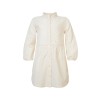 Ecru kleedje met bloemetjes - Enigma girls dress whitecap grey 